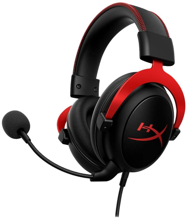 Main image of HyperX Cloud II - Gaming Headset - Black-Red