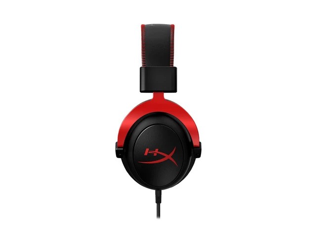 Alt view image 4 of 5 - HyperX Cloud II - Gaming Headset - Black-Red