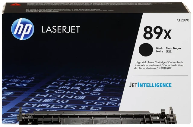 Main image of HP 89X High Yield Black Original LaserJet Toner Cartridge, ~10,000 pages, CF289X