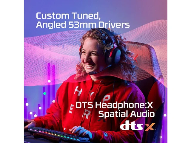 Alt view image 7 of 7 - HyperX Cloud III - Gaming Headset - Black-Red