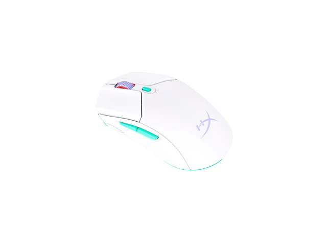 Alt view image 6 of 7 - HyperX Pulsefire Haste 2 Core Wireless - Gaming Mouse (White)