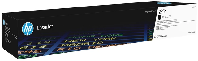 Main image of HP 225A Black Original LaserJet Toner Cartridge, Average cartridge yields 45,000