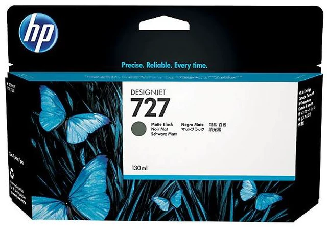 Main image of HP 727 130-ml Matte Black DesignJet Ink Cartridge, B3P22A
