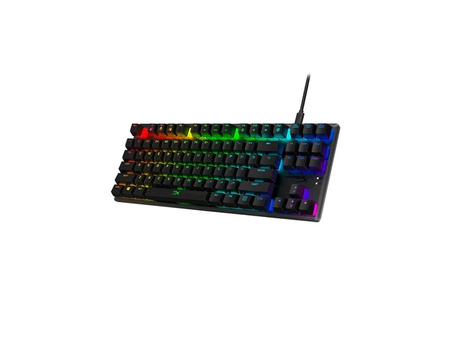 Alt view image 4 of 7 - HyperX Alloy Origins Core - Mechanical Gaming Keyboard - HX Aqua - US Layout