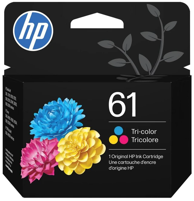 Main image of HP 61 Tri-color Original Ink Cartridge, ~200 pages, C0PA5AN
