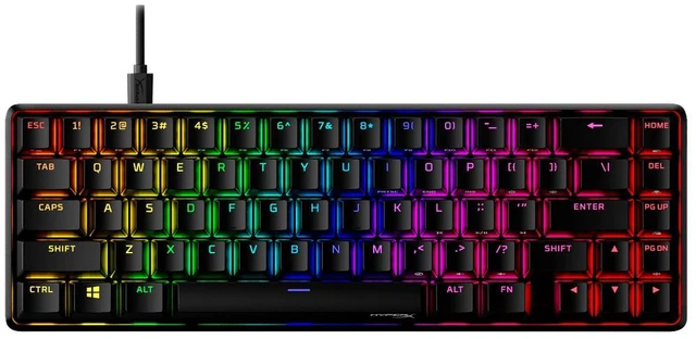 Main image of HyperX Alloy Origins 65 - Mechanical Gaming Keyboard - HX Aqua - US Layout