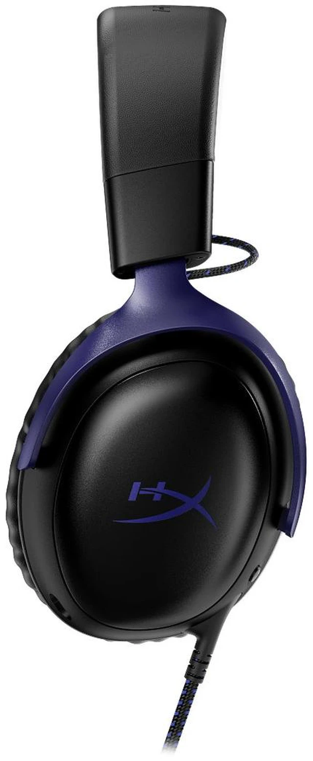 Alt view image 4 of 5 - HyperX Cloud III - Gaming Headset (Black/Blue)