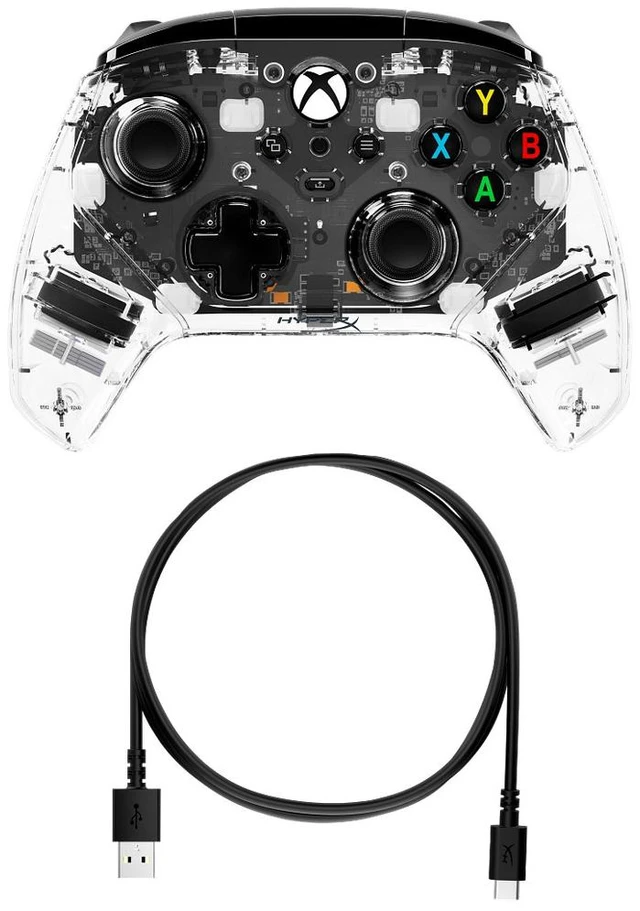 Alt view image 5 of 7 - HyperX Clutch Gladiate - Wired Gaming RGB Controller - Xbox