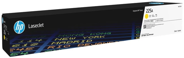 Main image of HP 225A Yellow Original LaserJet Toner Cartridge, 40,000 standard pages in