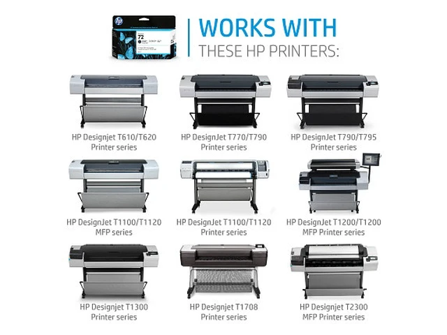 Alt view image 3 of 6 - HP 72 130-ml Cyan DesignJet Ink Cartridge, C9371A
