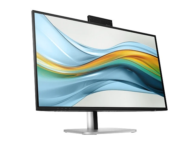 Alt view image 5 of 7 - HP Series 5 Pro 27 inch QHD USB-C Conferencing Monitor - 527pm 27" QHD (2560 x