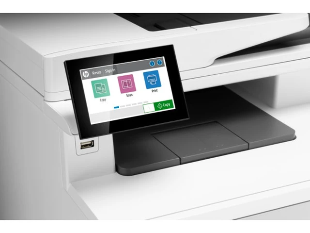 Alt view image 2 of 7 - HP Color LaserJet Enterprise MFP M480f Laser Printer, Color Mobile Print, Copy,