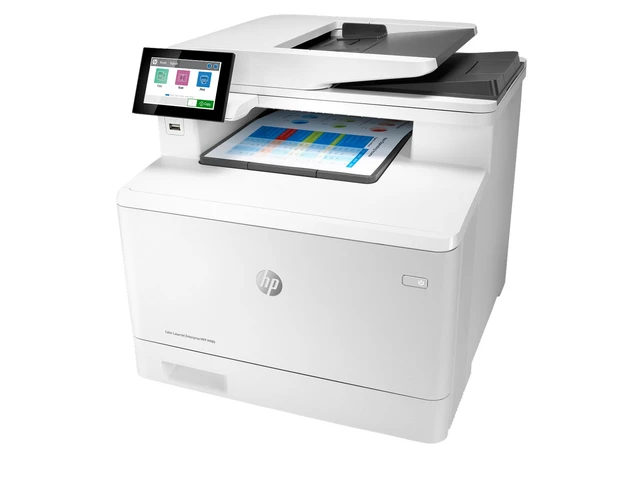Alt view image 4 of 7 - HP Color LaserJet Enterprise MFP M480f Laser Printer, Color Mobile Print, Copy,