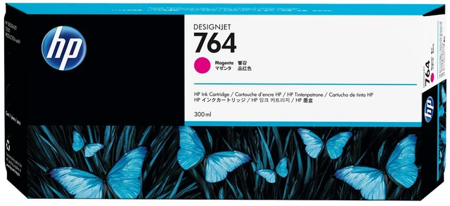 Main image of HP 764 300-ml Magenta DesignJet Ink Cartridge, C1Q14A