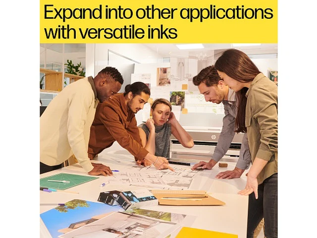 Alt view image 5 of 7 - HP 738 130-ml Magenta DesignJet Ink Cartridge, 498N6A
