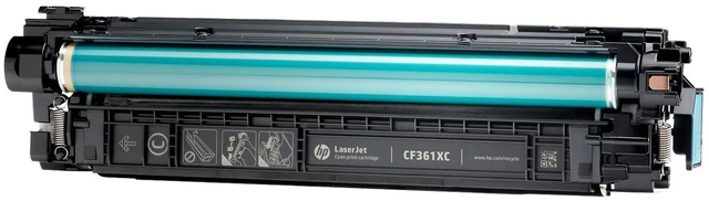 Alt view image 2 of 7 - HP 508X High Yield Cyan Original LaserJet Toner Cartridge, ~9,500 pages, CF361X
