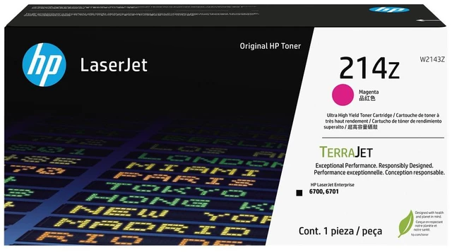Main image of HP 214Z Ultra High Yield Magenta Original LaserJet Toner Cartridge, ~26,000
