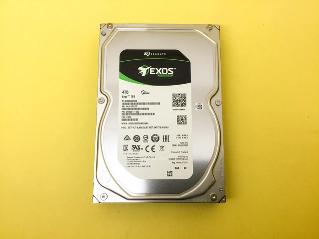 Main image of ST4000NM005A Seagate Exos 7E8 4TB 3.5 7.2K 12Gbps 256MB Hard Drive