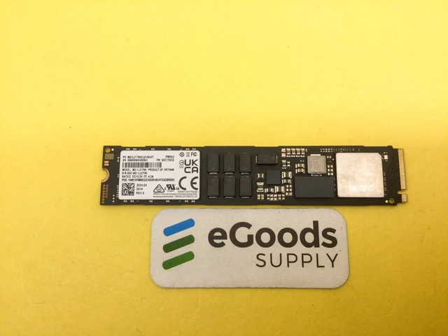 Alt view image 2 of 3 - Samsung PM9A3 1.92TB NVMe PCIe 4.0x4 M.2 22110 SSD MZ-1L21T90