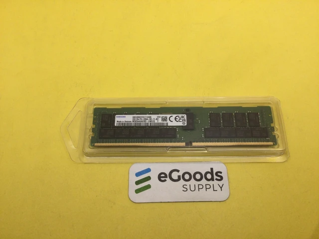 Alt view image 3 of 3 - SAMSUNG 32GB (1X32GB) 2RX4 PC4-3200AA DDR4 SERVER MEMORY M393A4K40EB3-CWE