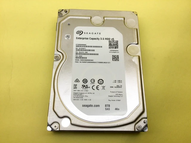 Main image of (NOT FOR HOME PC!) Seagate Enterprise Capacity 8TB 7.2K SAS 12Gb/s 3.5in 4Kn HDD ST8000NM0065