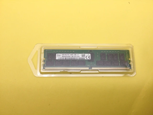 Alt view image 3 of 3 - Hynix 32GB 2Rx4 PC4-2933Y DDR4 Server Memory HMA84GR7DJR4N-WM