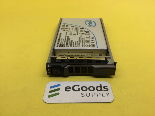 Alt view image 3 of 3 - D4CC6 DELL Intel DC P4510 2TB NVME PCIe Gen3 U.2 2.5in SSD SSDPE2KX020T8