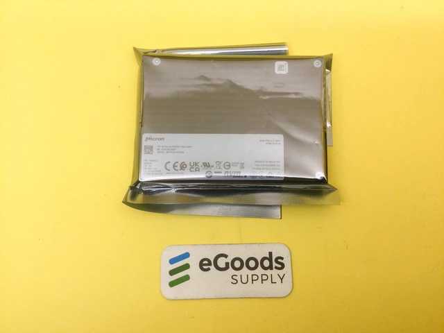 Alt view image 3 of 3 - Micron 9550 PRO 3.84TB NVMe PCIe 5.0 2.5in U.2 15mm SSD MTFDLAL3T8THA