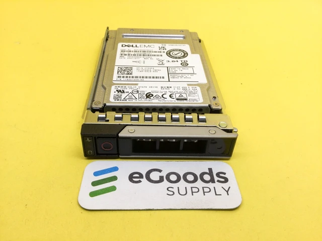 Alt view image 2 of 3 - (NOT FOR HOME PC!) YD9K8 Dell 3.84TB SAS 12Gbps Read Intensive 2.5'' SSD KPM6XRUG3T84 w/ Gen 14th