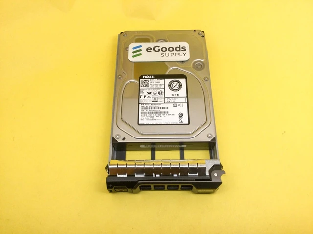 Main image of (NOT FOR HOME PC!) 3PRF0 03PRF0 DELL 6TB 7.2K 12G 512E 3.5" SAS HARD DRIVE HDD MG04SCA60EE
