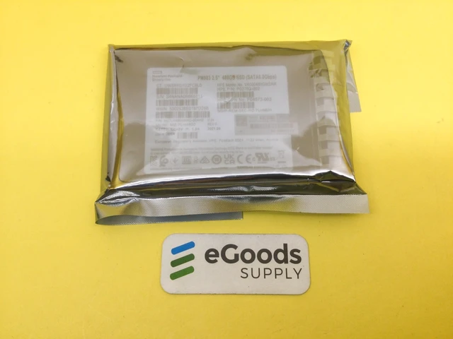 Alt view image 3 of 3 - P40497-B21 HPE 480GB SATA 6G READ INTENSIVE SFF BC MULTI VENDOR SSD P41522-001