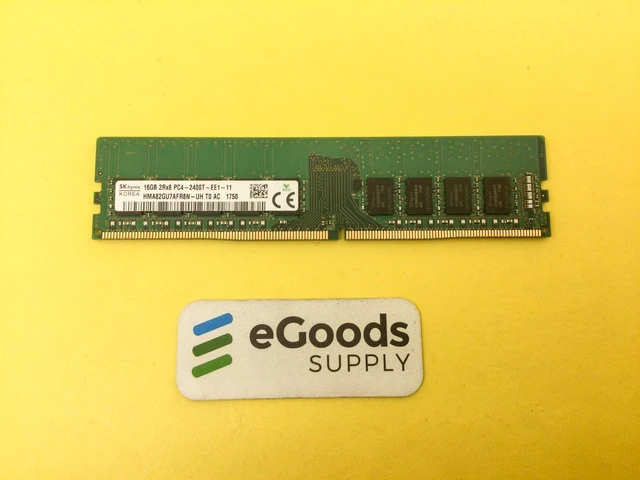 Main image of (NOT FOR HOME PC!) HMA82GU7AFR8N-UH SK HYNIX 16GB (1X16GB) 2RX8 PC4-2400T DDR4 ECC Server Memory