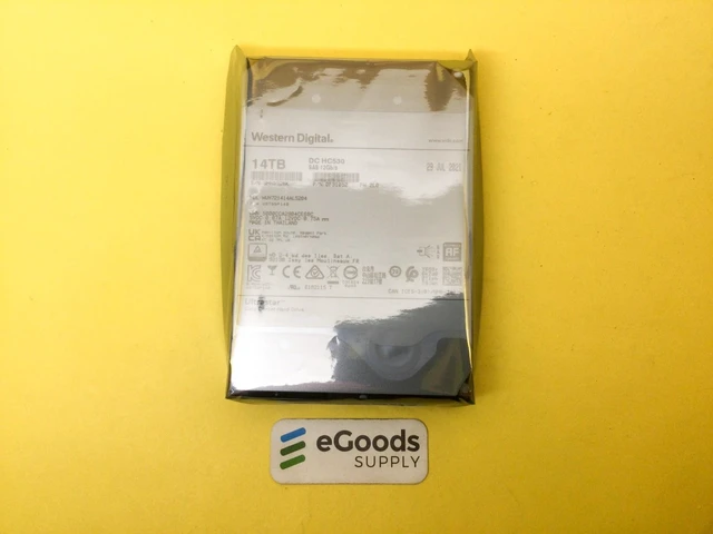 Main image of (NOT FOR HOME PC!) WD HGST Ultrastar DC HC530 14TB 7200rpm 3.5in SAS 12Gbps HDD WUH721414AL5204