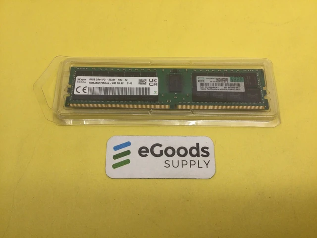 Alt view image 3 of 3 - P03053-0A1 HPE 64GB (1X64GB) 2RX4 DDR4-2933Y DDR4 SERVER MEMORY P06192-001