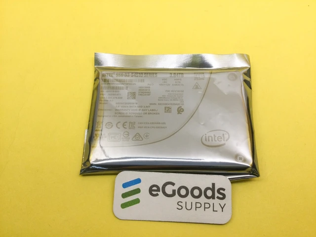 Alt view image 3 of 3 - Intel D3-S4510 Series 3.84TB SATA 6Gb/s 2.5'' SSD SSDSC2KB038T8