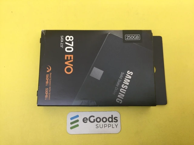 Main image of Samsung 870 EVO Series 250GB SATA III Internal 2.5" SSD MZ-77E250