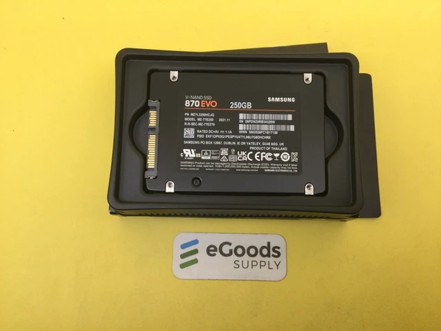 Alt view image 4 of 4 - Samsung 870 EVO Series 250GB SATA III Internal 2.5" SSD MZ-77E250