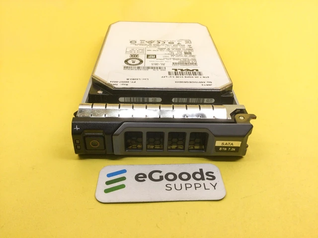 Alt view image 2 of 3 - DELL 8TB 7.2K SATA 3.5" 6Gb/s 512e HDD HUH728080ALE604 J6RTX 0J6RTX