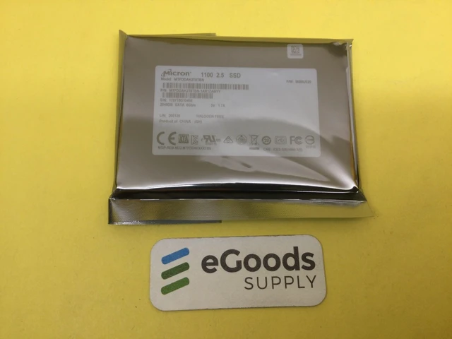 Alt view image 2 of 2 - MICRON 1100 2TB SATA 6Gb/s 3D NAND 2.5" SSD MTFDDAK2T0TBN