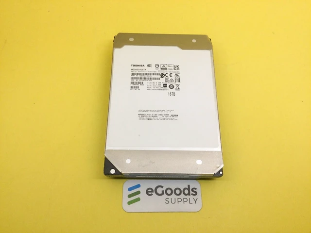 Main image of (NOT FOR HOME PC!) MG08SCA16TA Toshiba 16TB 7.2K 12GB/s SAS 3.5in HDD
