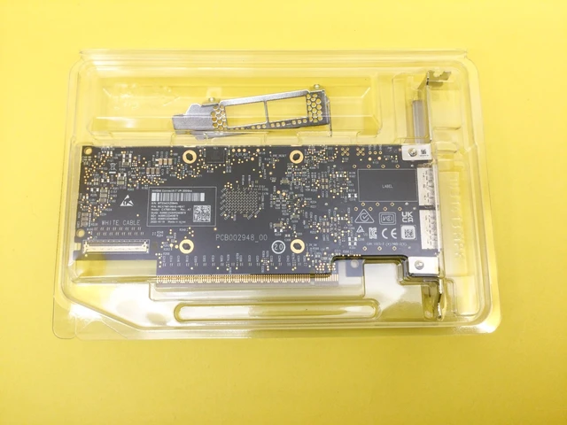 Alt view image 3 of 3 - MCX755106AS-HEAT NVIDIA CONNECTX-7 200GBE Dual-Port QSFP HHHL PCIE Adapter Card