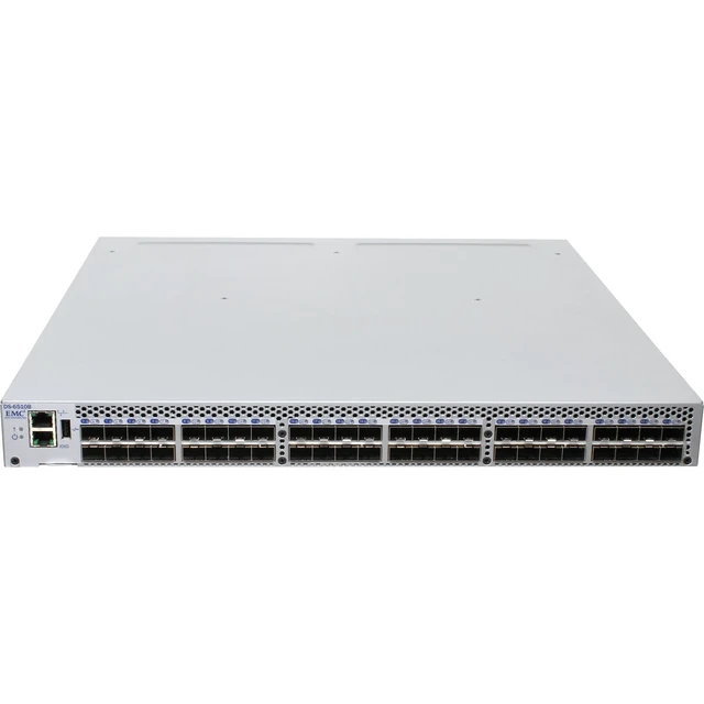 Alt view image 2 of 6 - Dell Connectrix DS-6510B 16GbE SFP+ FC Switch (48P Active)