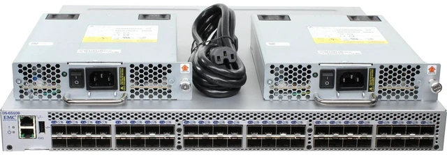 Main image of Dell Connectrix DS-6510B 16GbE SFP+ FC Switch (48P Active)