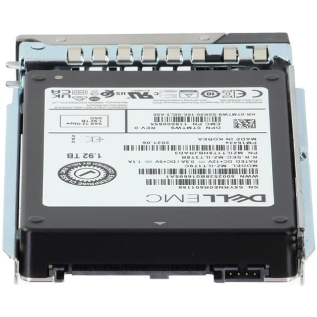 Alt view image 4 of 5 - (NOT FOR HOME PC!) TMTW9-CP1 Dell 1.92TB 12Gbps SAS RI TLC 2.5 SSD PM1643a CPO