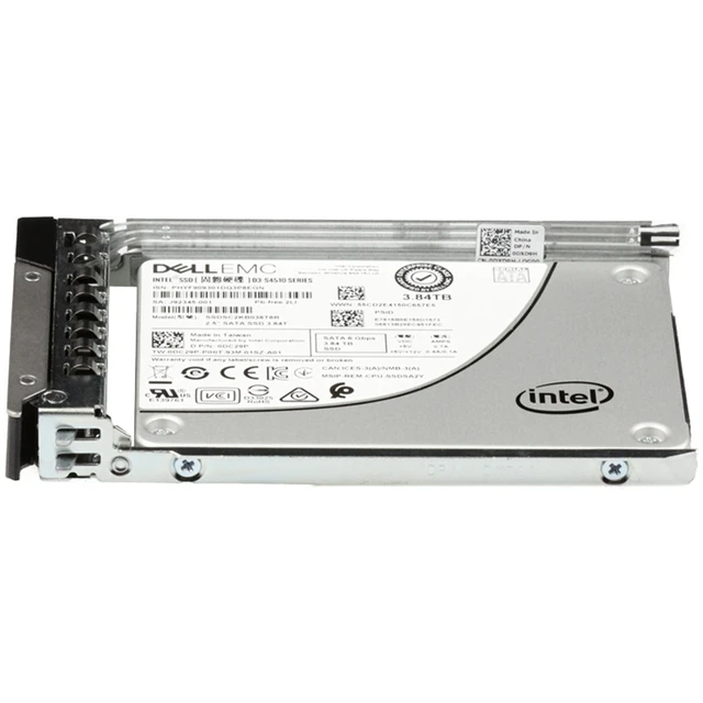 Alt view image 3 of 5 - DC29P-CP1 Dell 3.84TB 6Gbps SATA RI TLC 7mm 2.5 SSD S4510 CPO