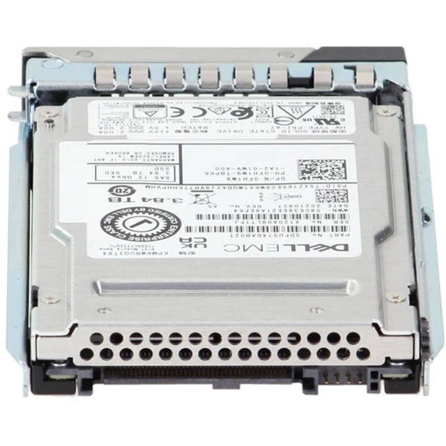 Alt view image 4 of 5 - (NOT FOR HOME PC!) FH1W9-CDN Dell 3.84TB 12/24Gbps SAS RI TLC SED FIPS 2.5 SSD KPM6WRUG3T84