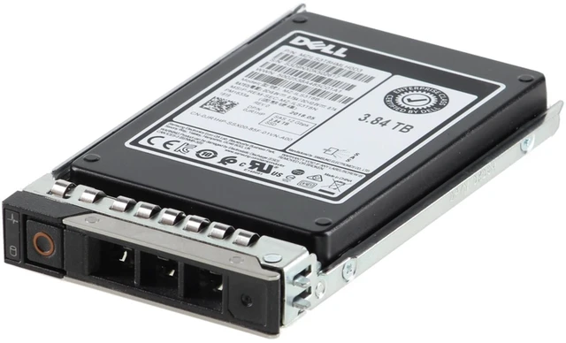 Main image of (NOT FOR HOME PC!) JR1HP-CP1 Dell 3.84TB 12Gbps SAS RI TLC 2.5 SSD PM1633a CPO
