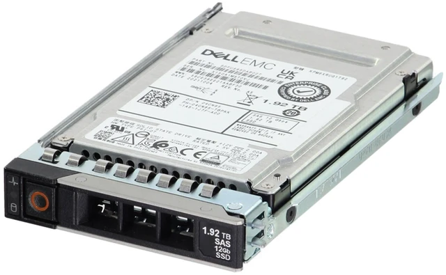 Main image of (NOT FOR HOME PC!) 4CN85-CP1 Dell 1.92TB 12/24Gbps SAS RI TLC 2.5 SSD KPM6XRUG1T92 CPO