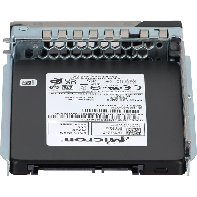 Alt view image 4 of 5 - YNRXC-CDN Dell 960GB 6Gbps SATA RI TLC 7mm 2.5 SSD 5300 Pro for Workstations
