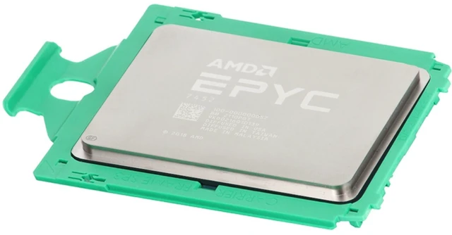 Main image of AMD EPYC 7452 32C 2.35GHz 128M DDR4-3200 155W (Dell) (100-000000057) -R